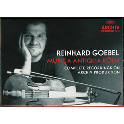 Reinhard Goebel / Musica Antiqua Köln Complete Recordings On Archiv Produktion CD Box Set