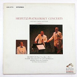 Jascha Heifetz / Gregor Piatigorsky / Ludwig van Beethoven / Joseph Haydn / Miklós Rózsa / Jacob Lateiner Piano Trio Op.1 No. 1 / Divertimento For Cel