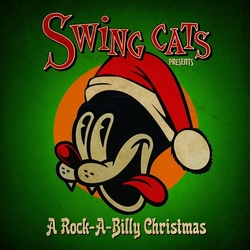 Swing Cats Rock-A-Billy Christmas - Green (Colv) (Grn) vinyl LP