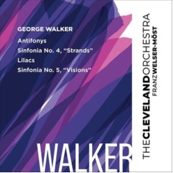 Cleveland Orchestra Walker Antifonys Lilacs Sinfonias Nos 4 & 5 SACD CD