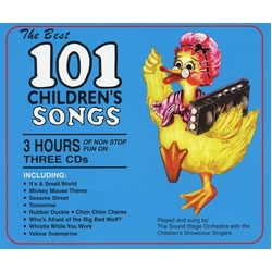 Children's Showcase Singers Best 101 Children's Songs 3 X CD
