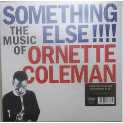 Ornette Coleman Something Else!!!! The Music Of Ornette Coleman Vinyl LP