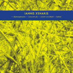 Iannis Xenakis Diamorphoses / Concret Ph / Orient Occident / Bohor Vinyl LP