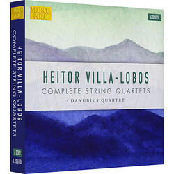 Heitor Villa-Lobos / Danubius Quartet Complete String Quartets CD