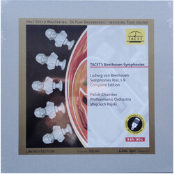 Ludwig van Beethoven / Polska Filharmonia Kameralna Sopot / Wojciech Rajski TACET's Beethoven Symphonies (Symphonies Nos. 1-9 Complete Edition) VINYL 