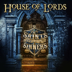 House Of Lords Saints And Sinners BLUE VINYL LP