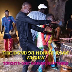 Doudou Ndiaye Rose Family Twenty One Sabar Rhythms 2 X VINYL LP
