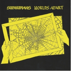 Subhumans Worlds Apart PURPLE VINYL LP