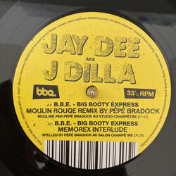 Jay Dee / J Dilla B.B.E. - Big Booty Express Vinyl