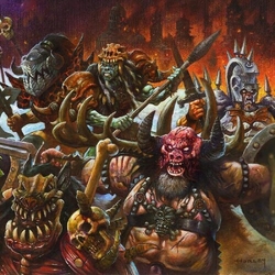 Gwar New Dark Ages (Blk) (Colv) (Gol) (Uk) vinyl LP