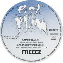 Freeez Mariposa Alone (Ep) vinyl 12