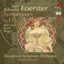 Josef Bohuslav Foerster / Osnabrücker Symphonieorchester / Hermann Bäumer Symphonies No. 1-5 / Suite Op. 7 In Den Bergen CD