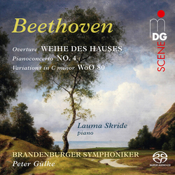 Beethoven Skride Lauma Overture The Consecration Of The House (Hybr) SACD CD