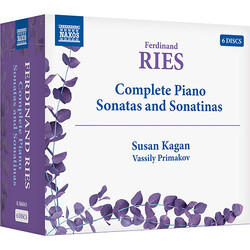 Ferdinand Ries / Susan Kagan / Vassily Primakov Complete Piano Sonatas And Sonatinas CD