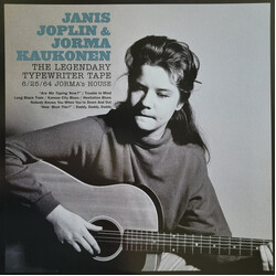 Janis Joplin / Jorma Kaukonen The Legendary Typewriter Tape Vinyl LP