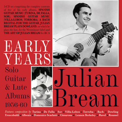 Julian Bream Early Years Solo Guitar & Lute Albums 1956-60 CD