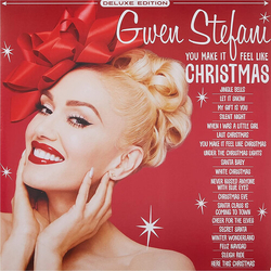 Gwen Stefani You Make It Feel Like Christmas Limited Deluxe Edition White Colored Limited Edition VINYL LP