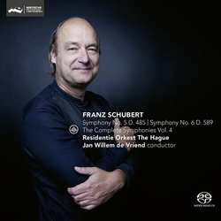 Schubert Residentie Orkest The Hague Complete Symphonies Vol. 4 - Symphony No. 5 D. 485 SACD CD