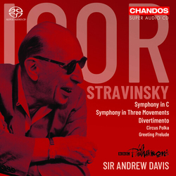 Stravinsky BBC Philharmonic Symphonies Divertimento SACD
