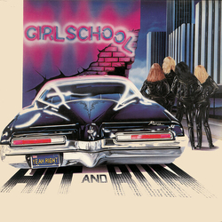 Girlschool Hit & Run - Strawberry Pink PINK VINYL LP