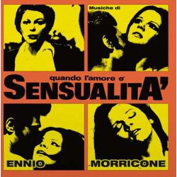 Ennio Morricone Quando L'amore È Sensualita VINYL 2 LP