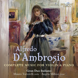 Dambrosio Gran Duo Italiano Complete Music For Violin & Piano CD