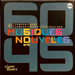 Musiques Nouvelles 60 Ans 45 Compositeurs Compositrices CD Box Set