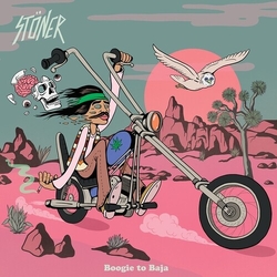 Stoner Boogie To Baja Blue Colored Pink VINYL LP