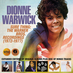 Dionne Warwick Sure Thing: The Warner Bros. Recordings (1972-1977) CD Box Set