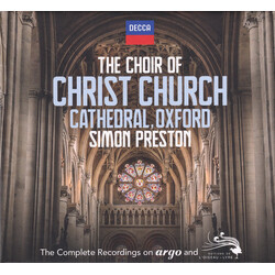 The Choir Of Christ Church Cathedral / Simon Preston The Complete Recordings On Argo And L'Oiseau Lyre CD Box Set