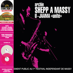 Archie Shepp Live At Massy vinyl LP
