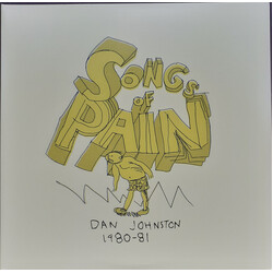 Daniel Johnston Songs Of Pain (Dan Johnston 1980-81) Vinyl 2 LP