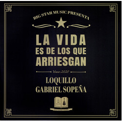 Loquillo / Gabriel Sopeña La Vida Es De Los Que Arriesgan Vinyl 2 LP