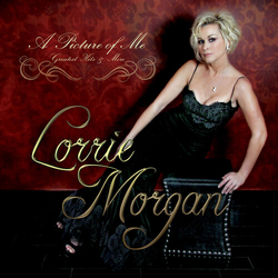 Lorrie Morgan A Picture Of Me Greatest Hits & More Colored Pink VINYL LP