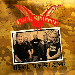 Cock Sparrer Here We Stand VINYL LP