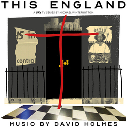 David RED Holmes This England O.S.T. RED VINYL LP