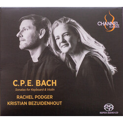 Carl Philipp Emanuel Bach / Rachel Podger / Kristian Bezuidenhout Sonatas For Keyboard & Violin SACD