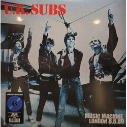 UK Subs Music Machine London 8.8.80 Vinyl LP