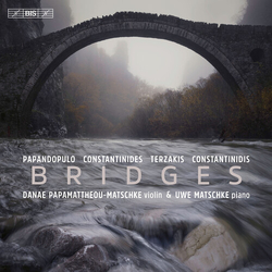 Constantinidis Papandopulo Terzakis Works For Violin & Piano By Greek Composers (Hybr) SACD CD