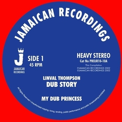 Linval Thompson My Dub Princess vinyl LP