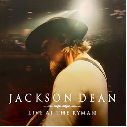 Jackson Dean Live At The Ryman Vinyl LP