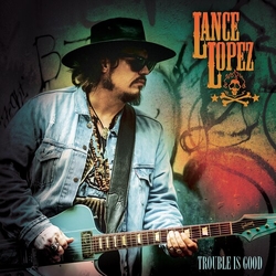 Lance Lopez Trouble Is Good - Orange (Colv) (Org) vinyl LP