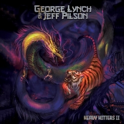 Lynch,George Pilson,Jeff Heavy Hitters Ii - Silver Purple Splatter (Colv) vinyl LP
