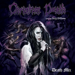Christian Death Death Mix - Purple Black Splatter (Blk) (Colv) vinyl LP