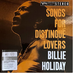 Billie Holiday Songs For Distingué Lovers VINYL LP