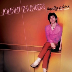 Johnny Thunders Finally Alone - Yellow Pink (Colv) (Pnk) (Ylw) vinyl LP