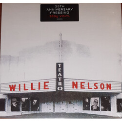 Willie Nelson Teatro (25th Anniversary Pressing) VINYL LP