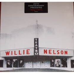 Willie Nelson Teatro (25th Anniversary Pressing) Vinyl LP