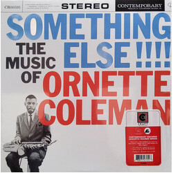Ornette Coleman Something Else!!!! Vinyl LP