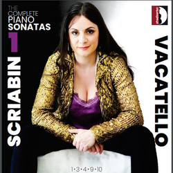 Scriabin Vacatello Complete Piano Sonatas Vol. 1 CD